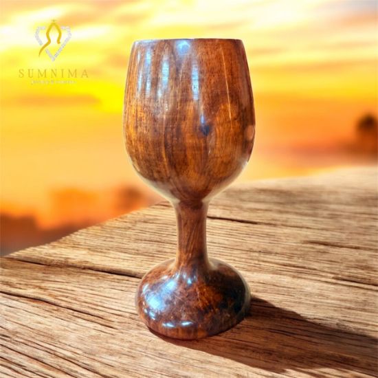 Picture of Wooden Wine Cup